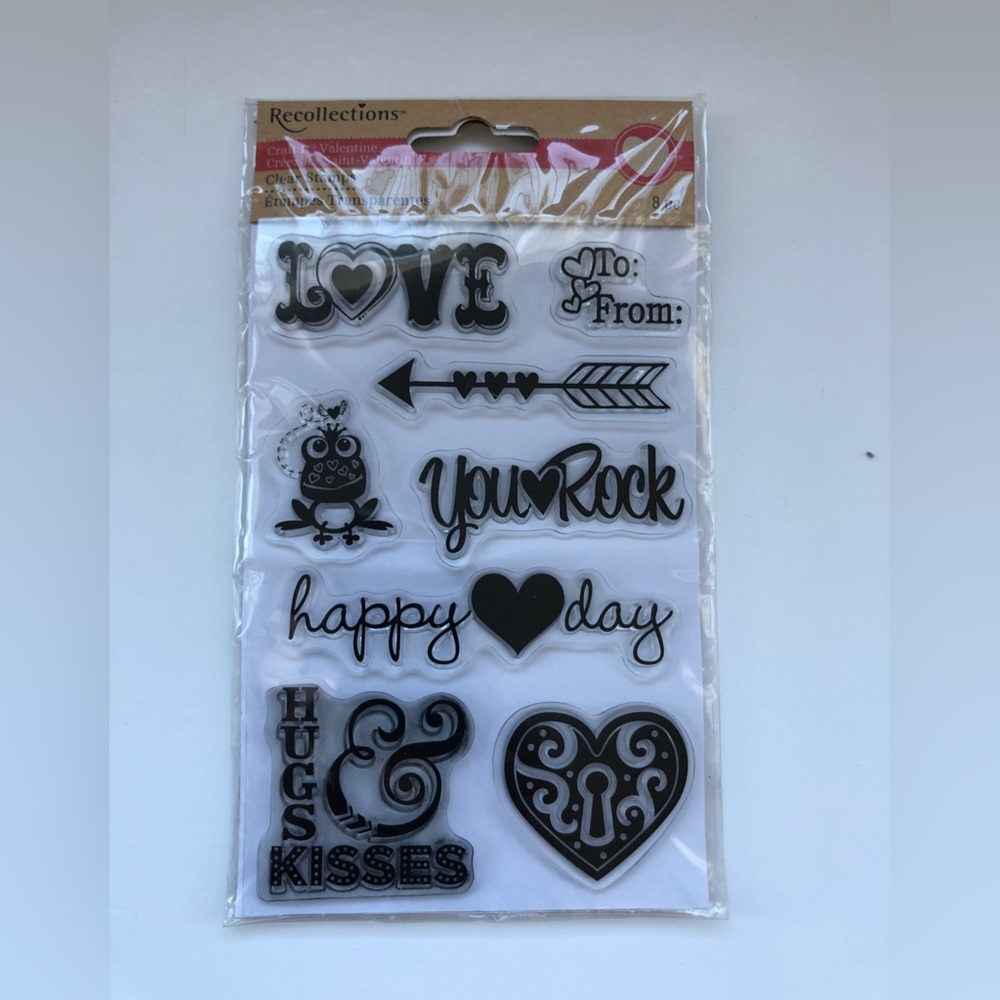 3/$20 - recollections stamp set (BNIP)